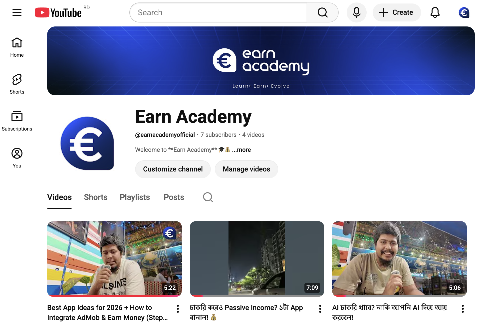 Earning Proof
